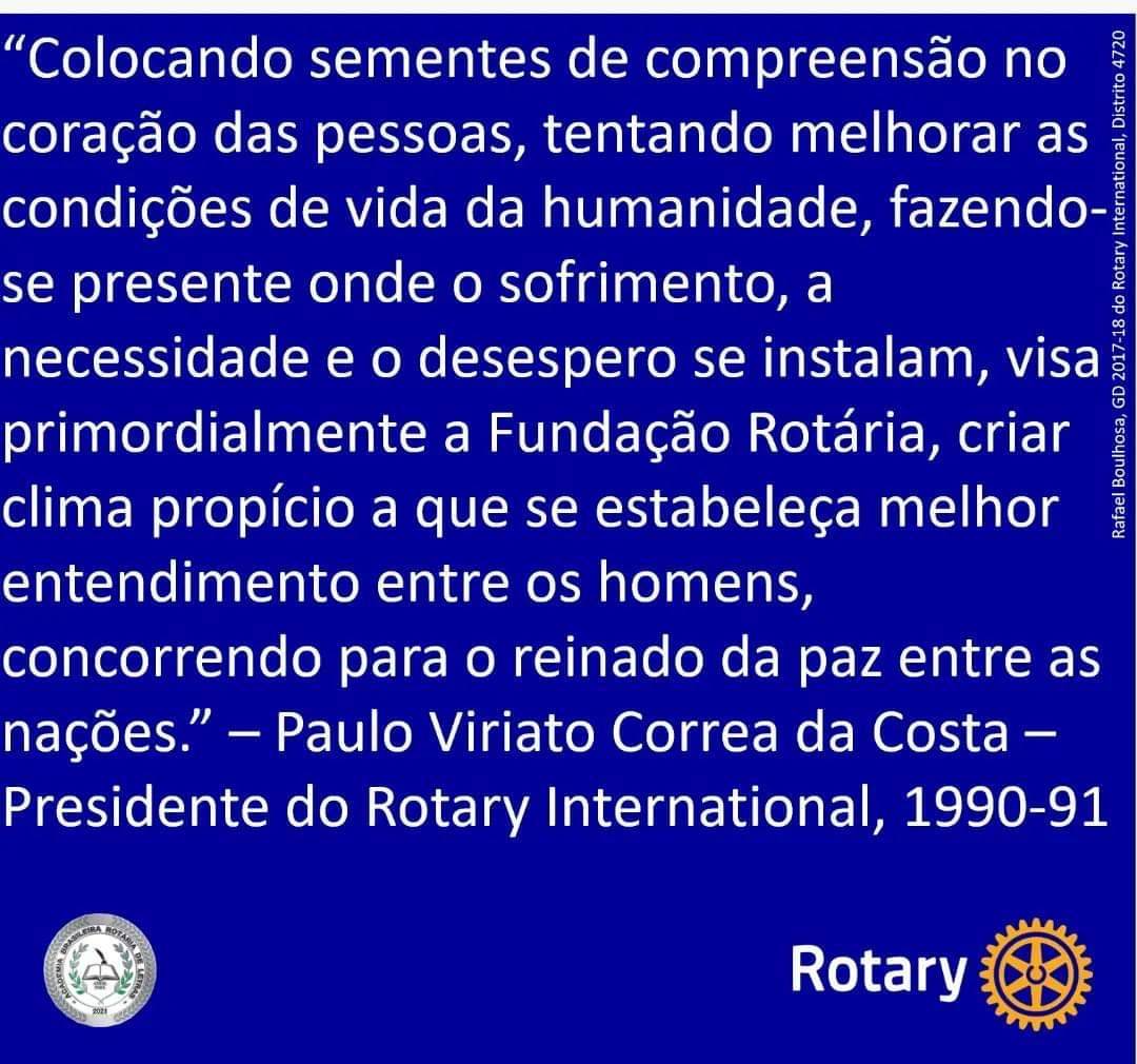 Frase de Paulo Viriato Correa da Costa