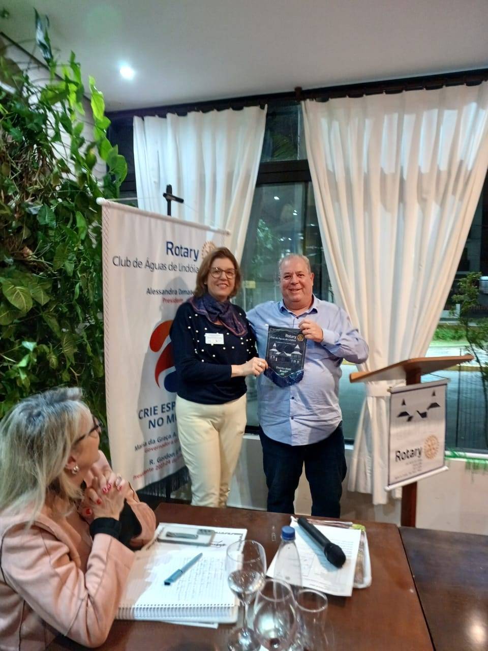 Reunião sobre Intercambio com presença de Marco Uliana - Presidente do PIJ