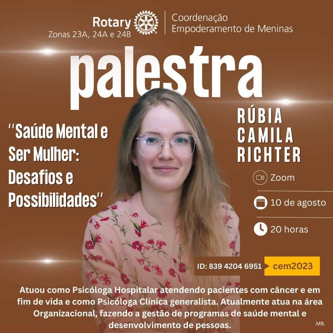 Palestra Rubia Camila Richter 