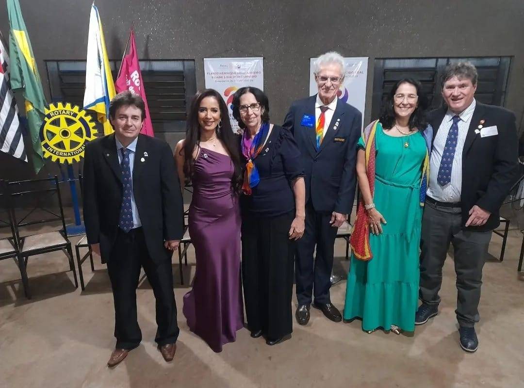 Presença do Governador na Posse de Presidente do Rotary Club de Severina