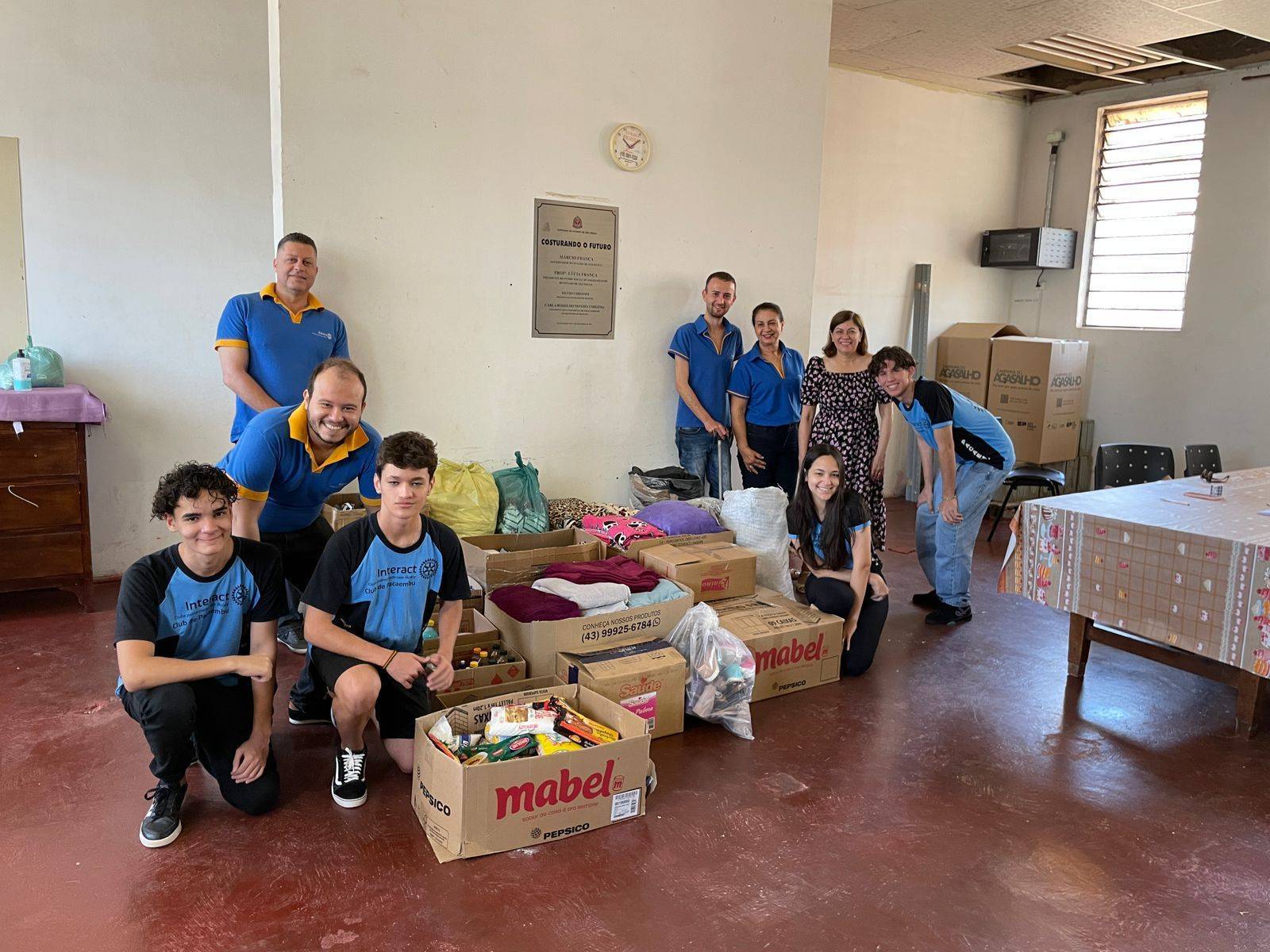 ARRECADAÇÃO E DOAÇÃO PARA A CIDADE DE IRAPURU 