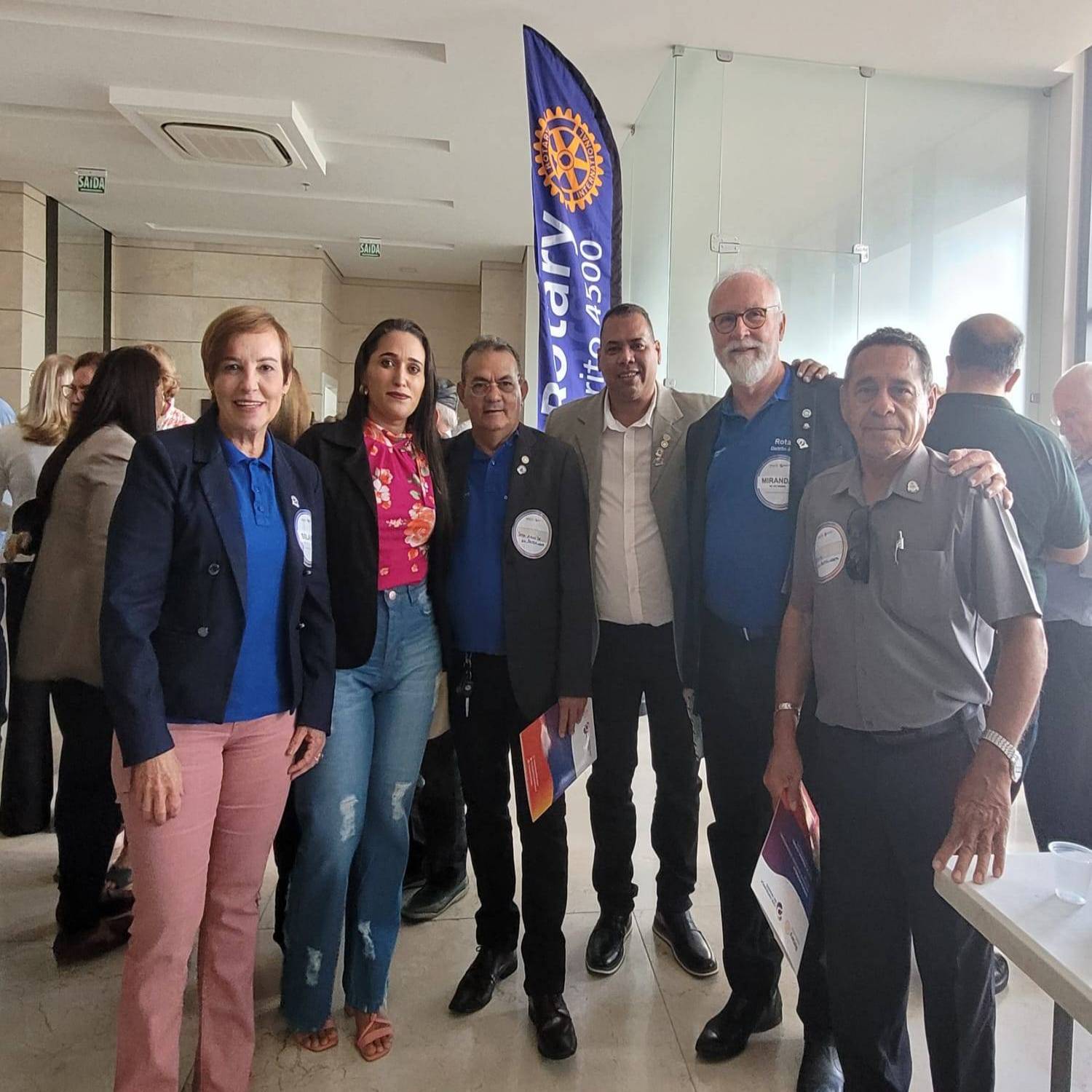 Presidente do RC Patos Norte, achou o evento muito proveitoso para o quadro associativo