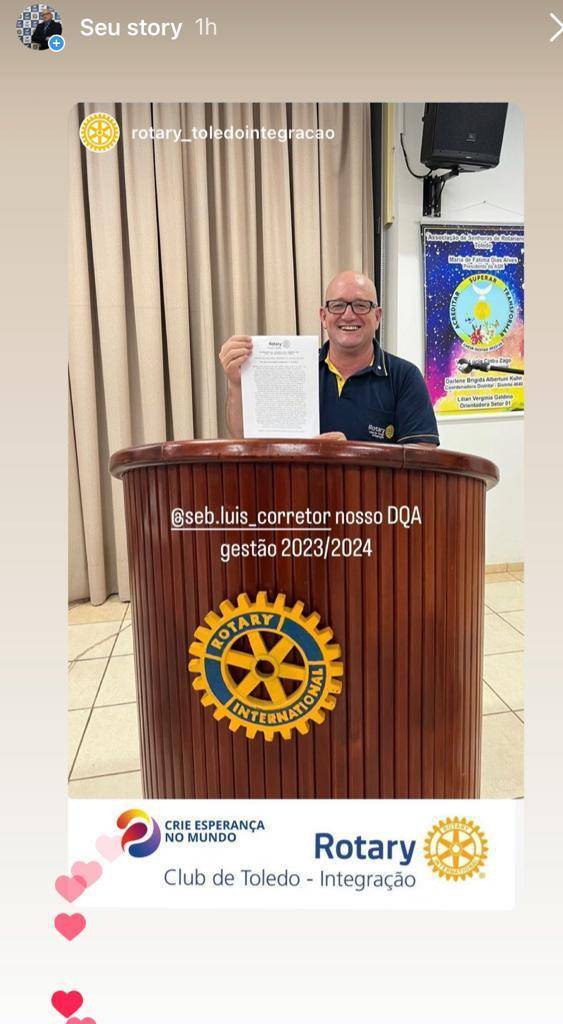 R.C.de Toledo Integração completou a lista de julho no dia 31 de julho a noite.