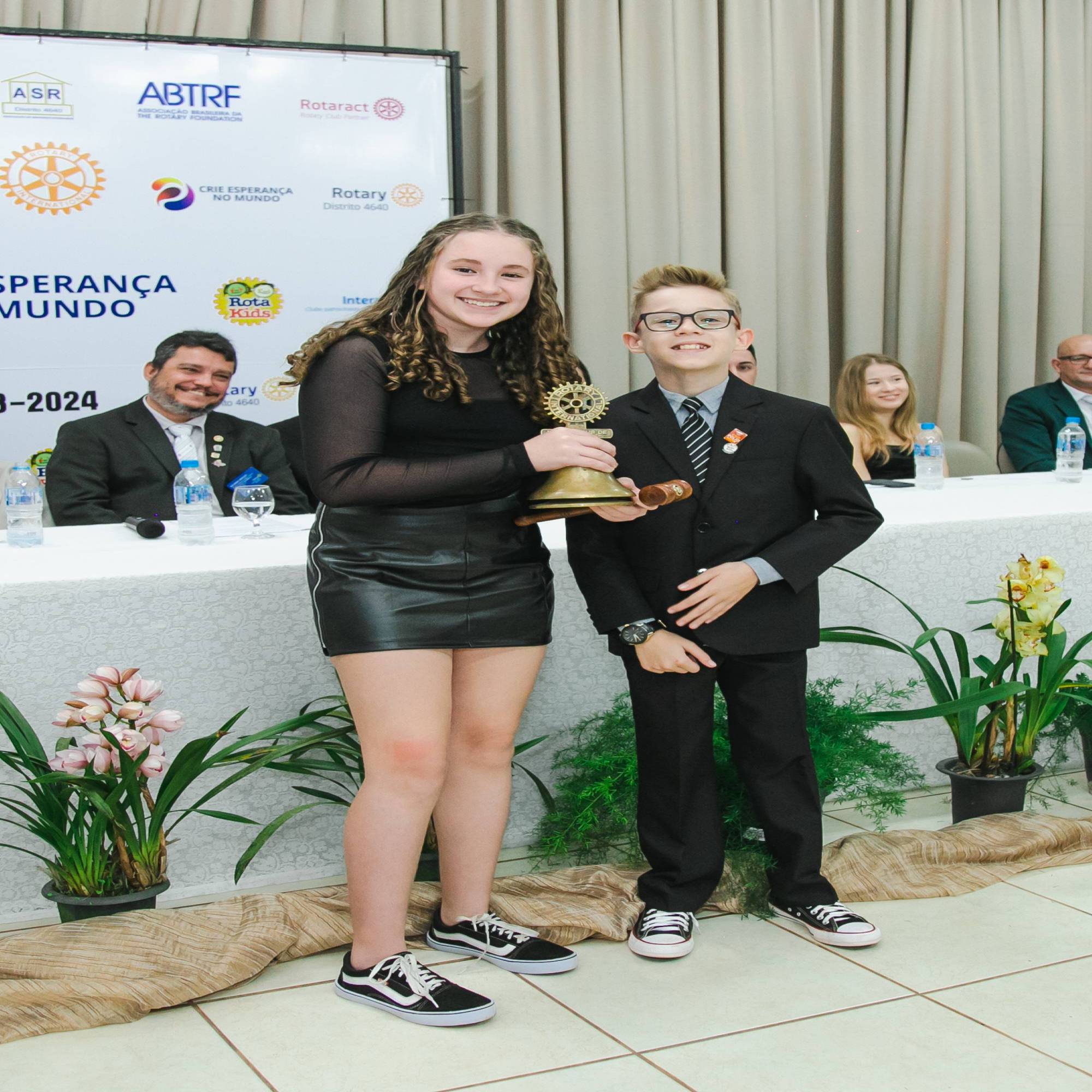 Cerimônia Oficial de Posse Rotakids de Toledo Integração gestão 2023/2024