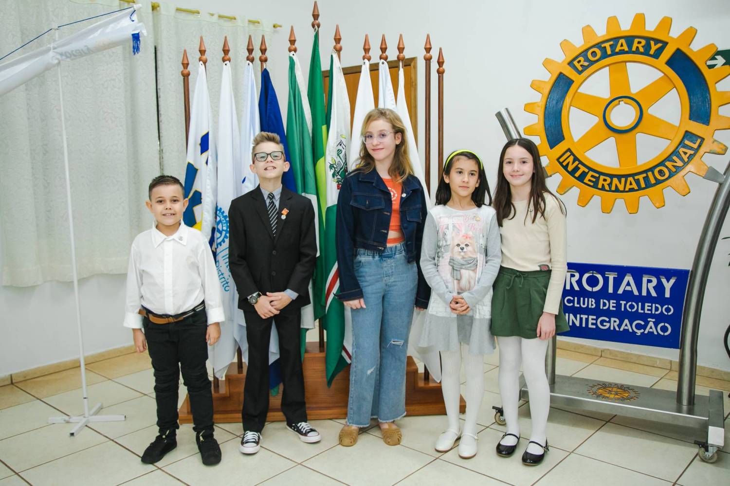 Conselho Diretor Rotakids de Toledo Integração gestão 2023/2024