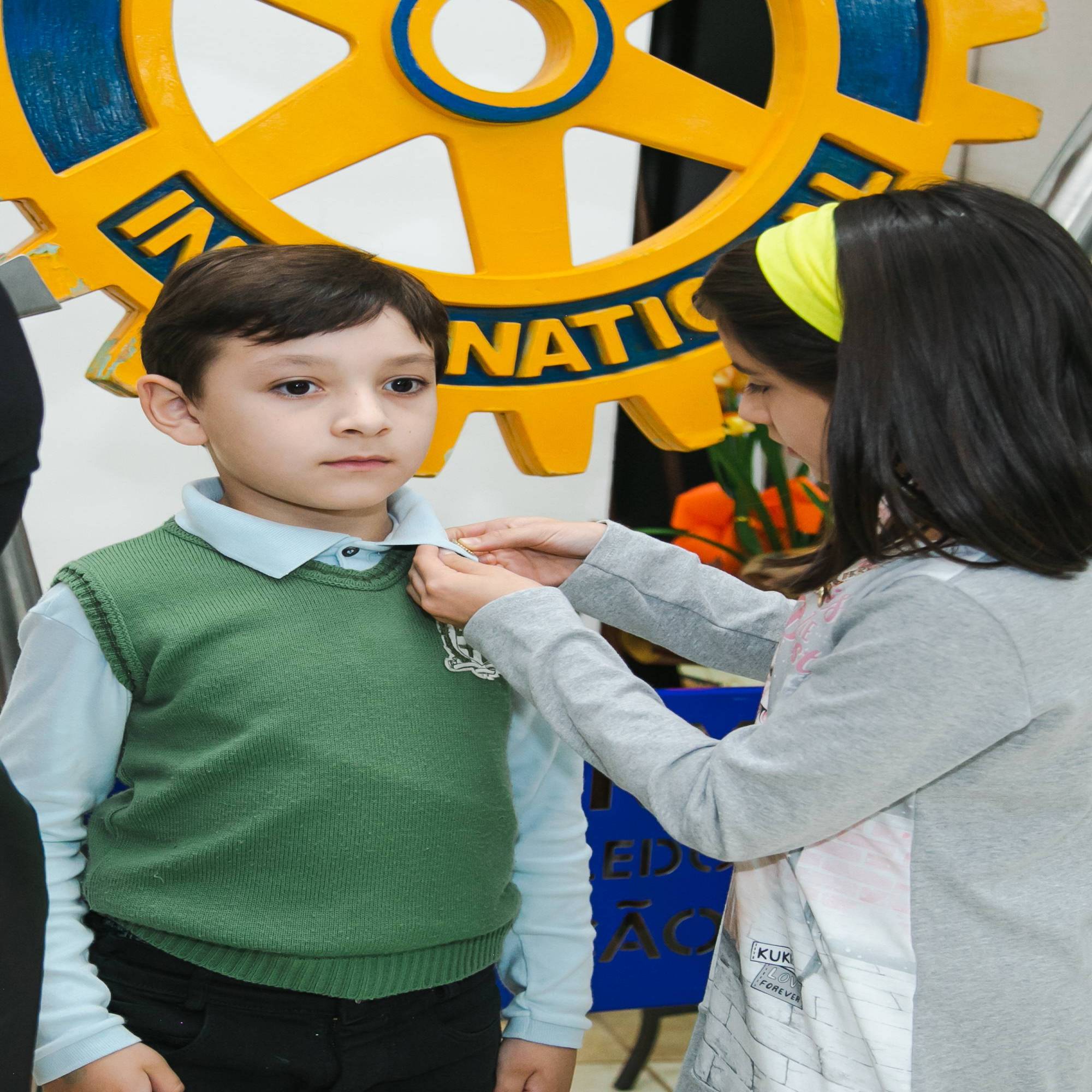 Posse de novos companheiros para o Rotakids de Toledo Integração gestão 2023/2024