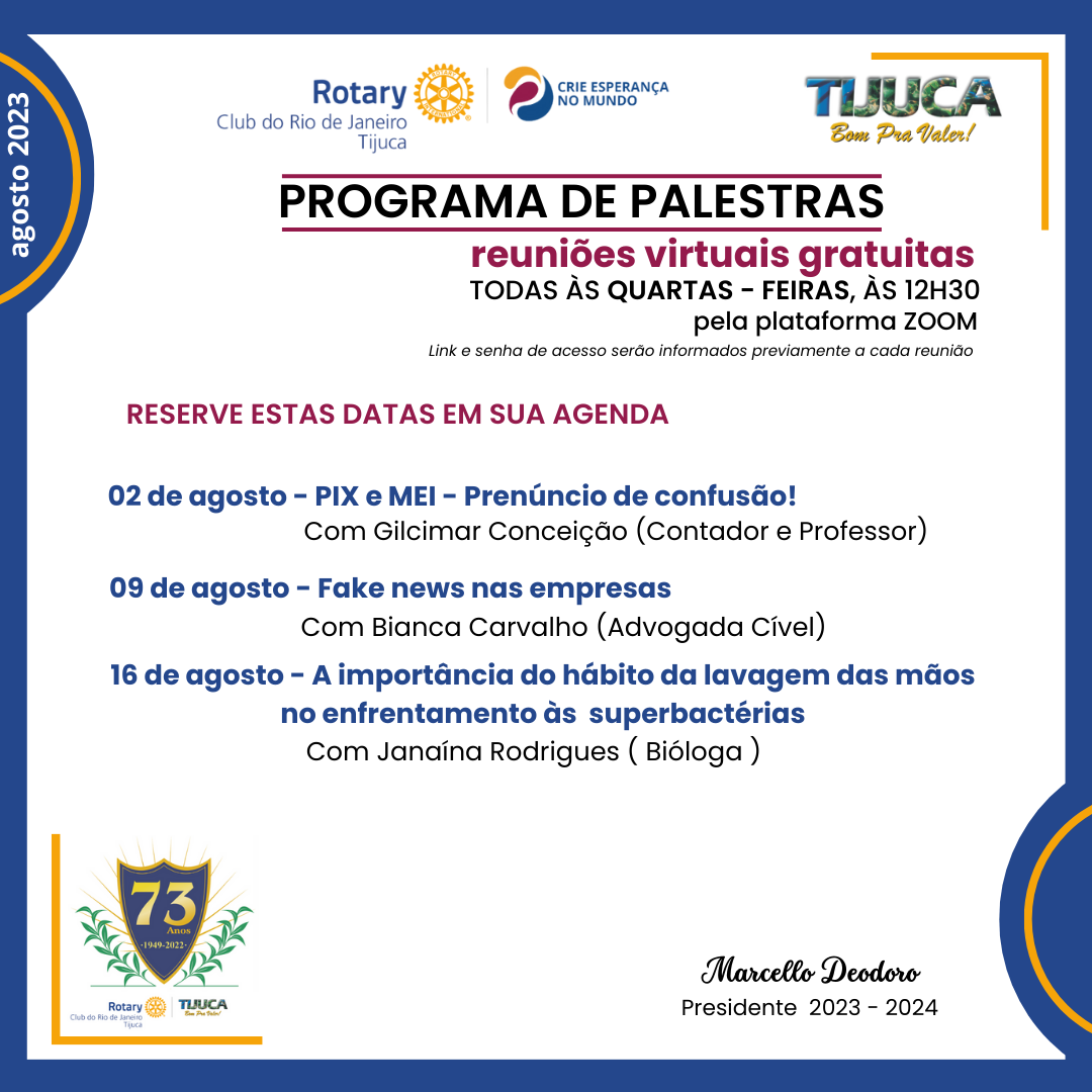 Por Siomara Castro - Presidente da Comissão de Imagem Pública