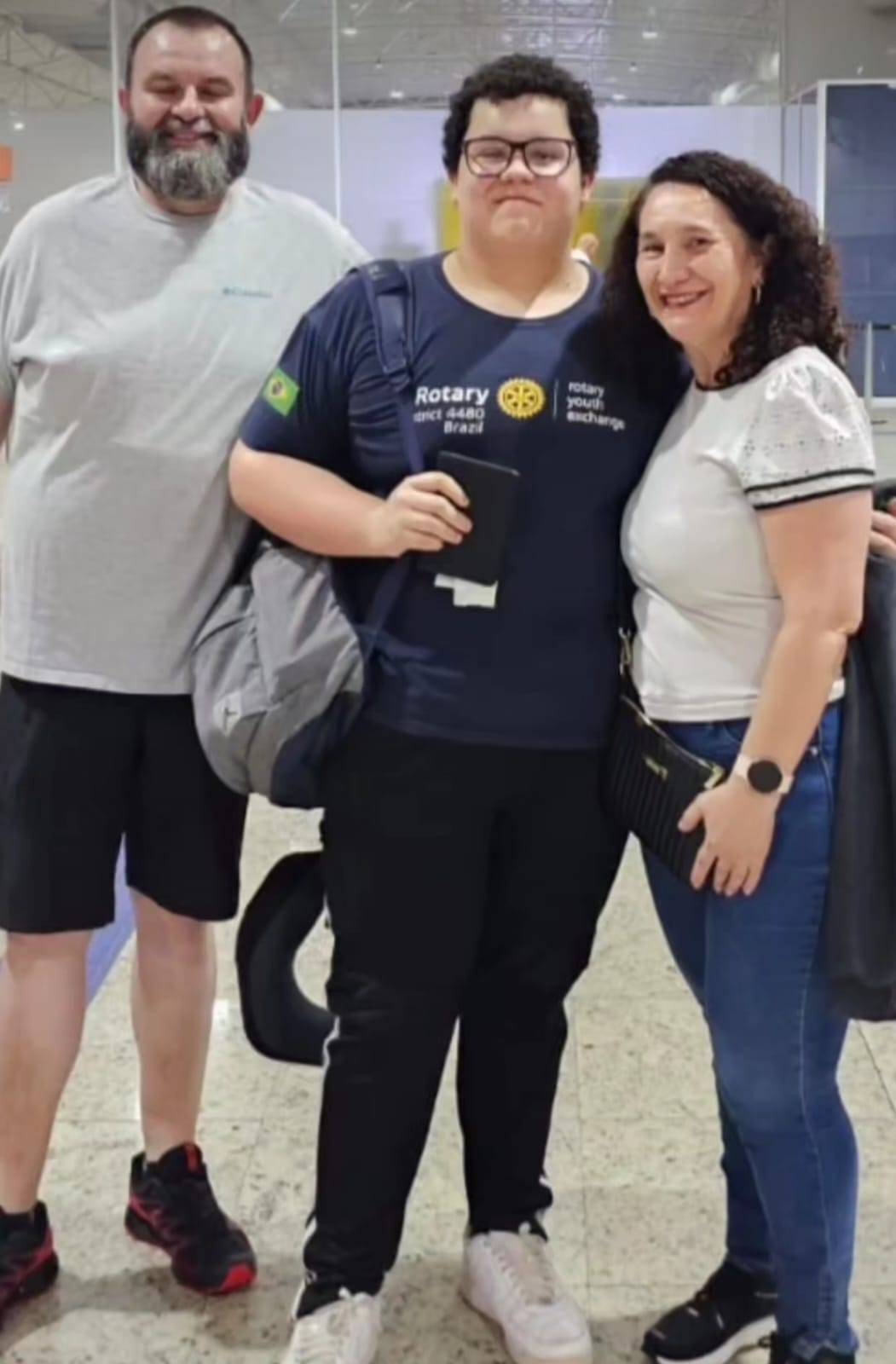 Luis Daniel finaliza seu Intercâmbio