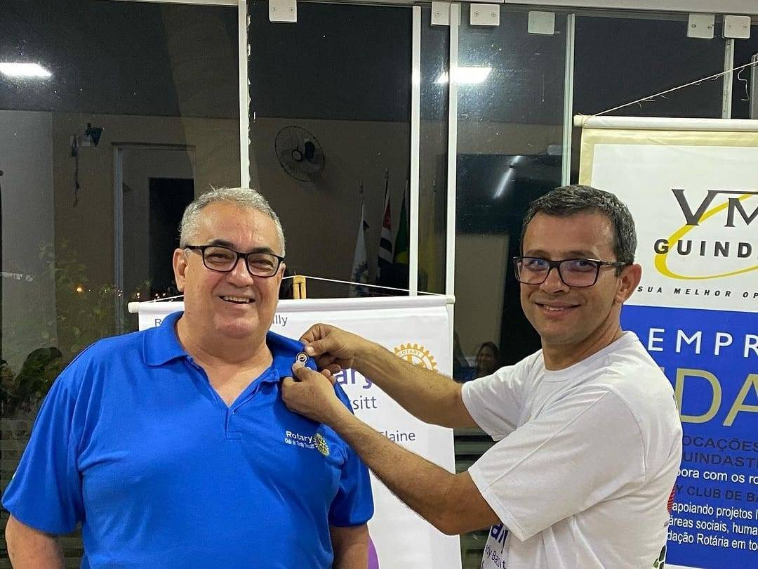 Posse do Vice Presidente do Rotary Club de Bady Bassitt