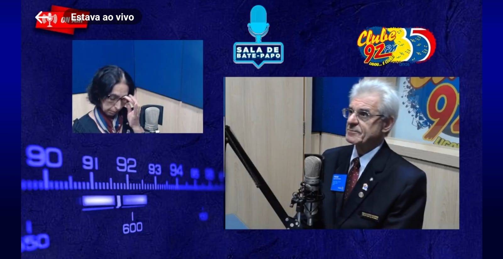 Casal Governador Entrevistado pela Radio Clube 92 FM