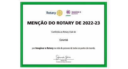 MENÇÃO DO ROTARY 2022-23
