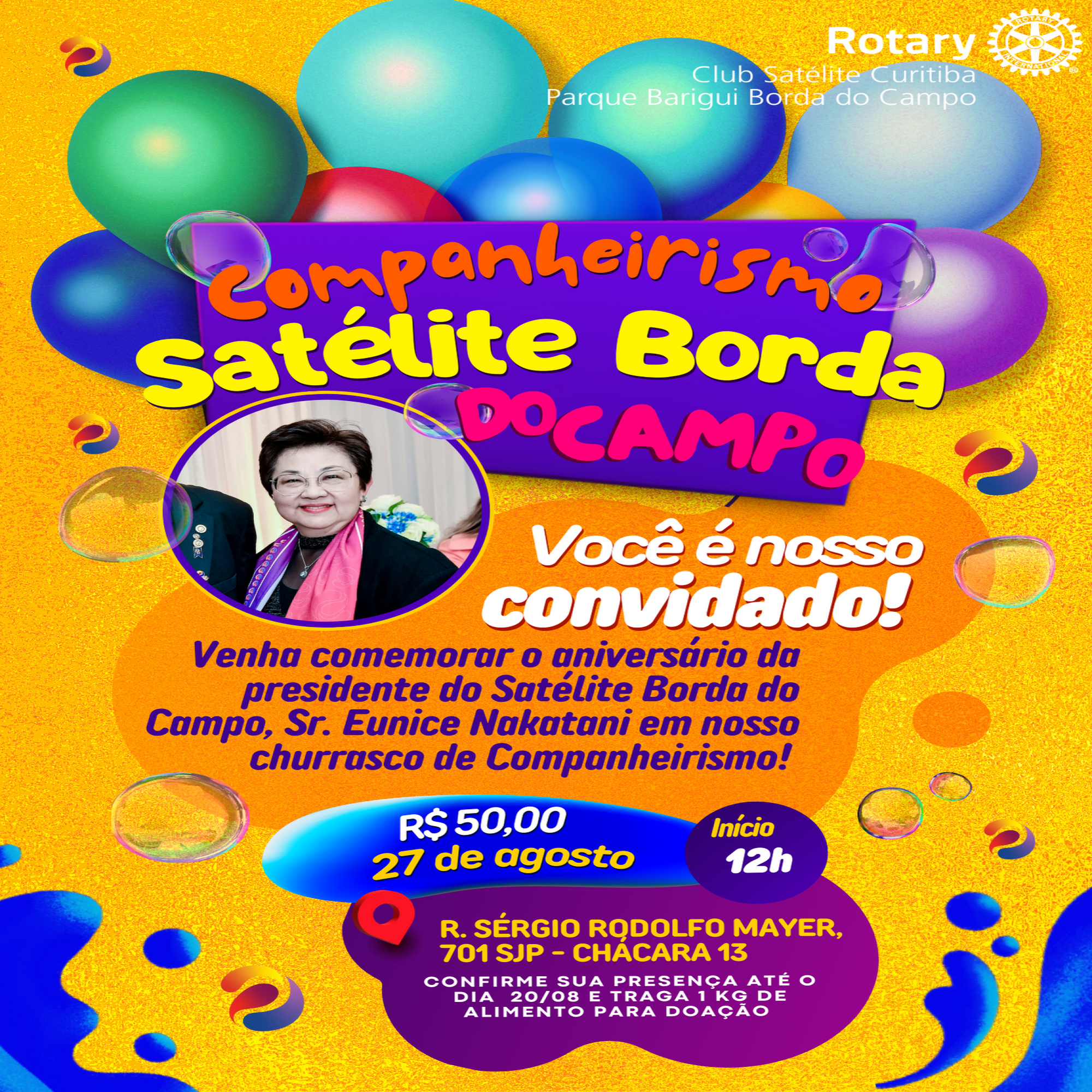 Convite do evento