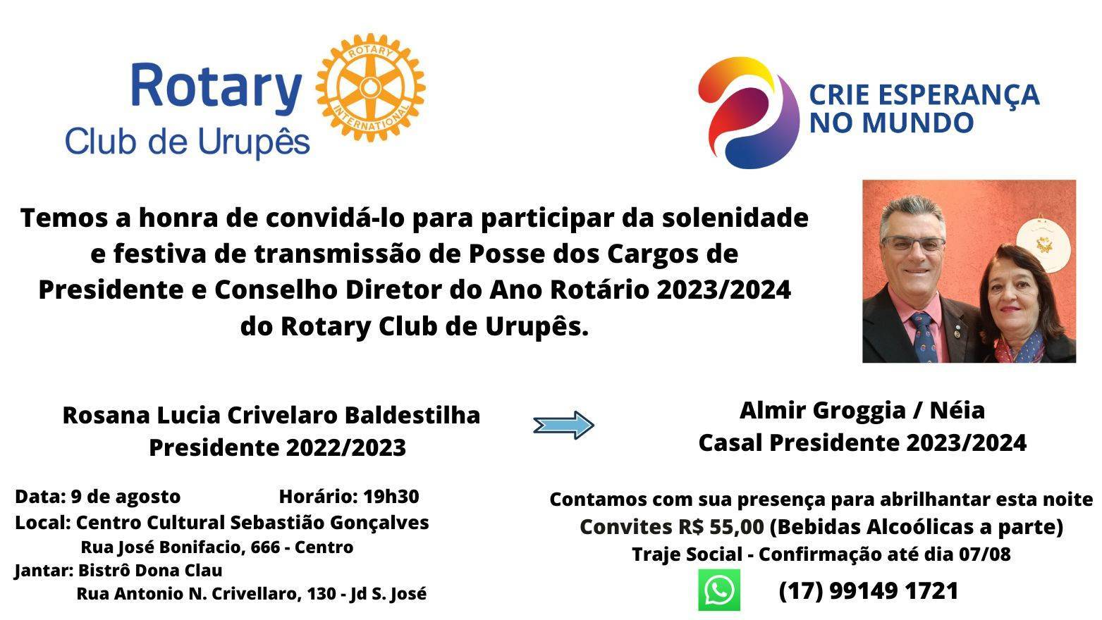 Convite Transmissão de Posse