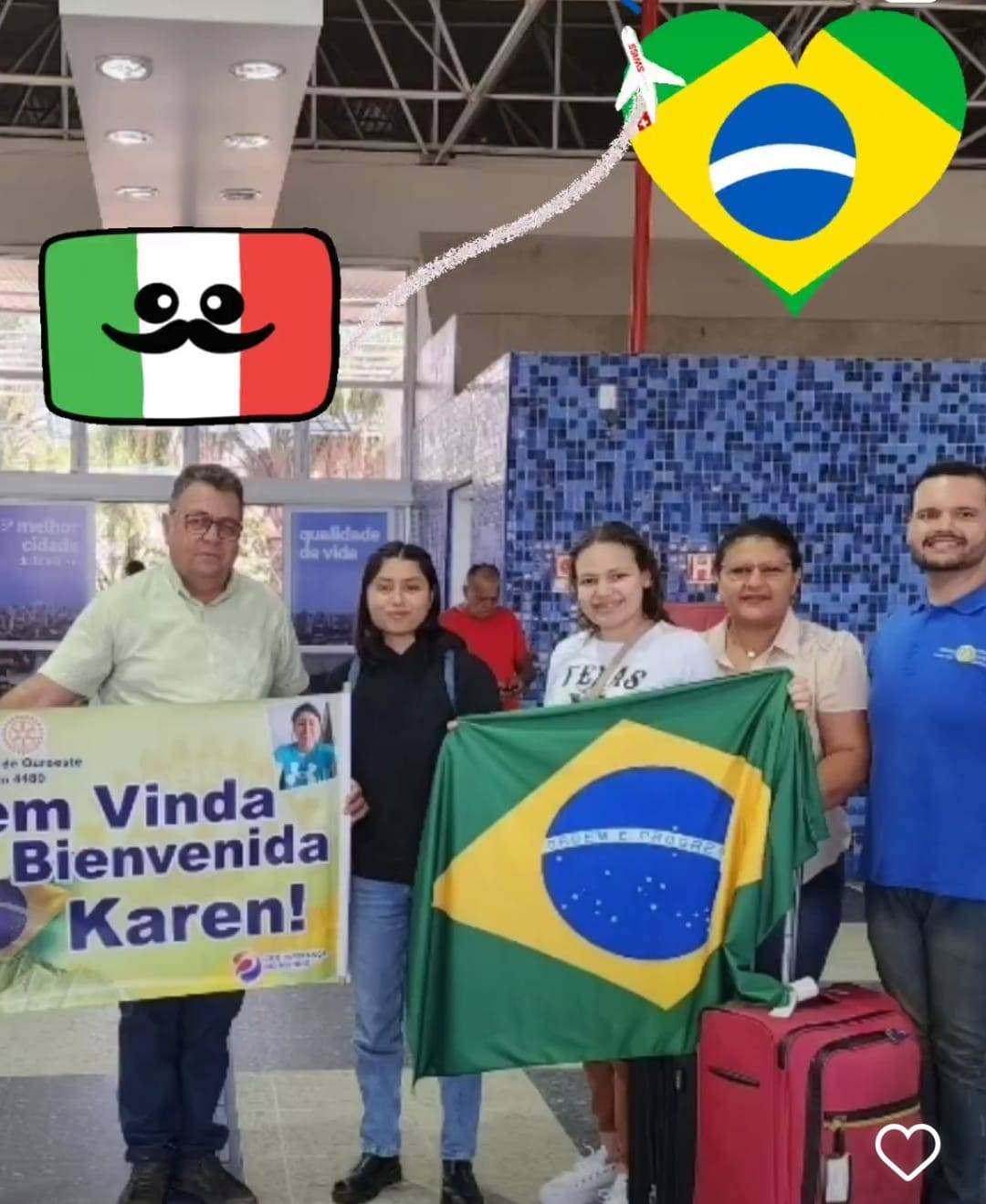 Chegadas e Partidas - Karen no México