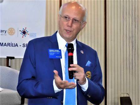 Mário Cesar Martins de Camargo entra para a história do Rotary International como o quarto brasileiro presidente