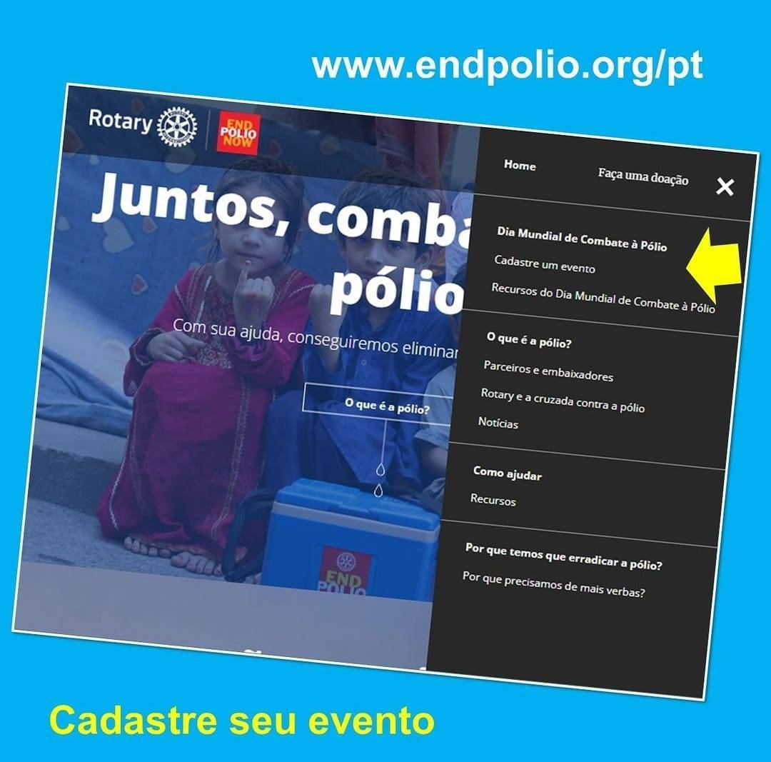 Lançamento Dia Mundial do Combate a Poliomielite 