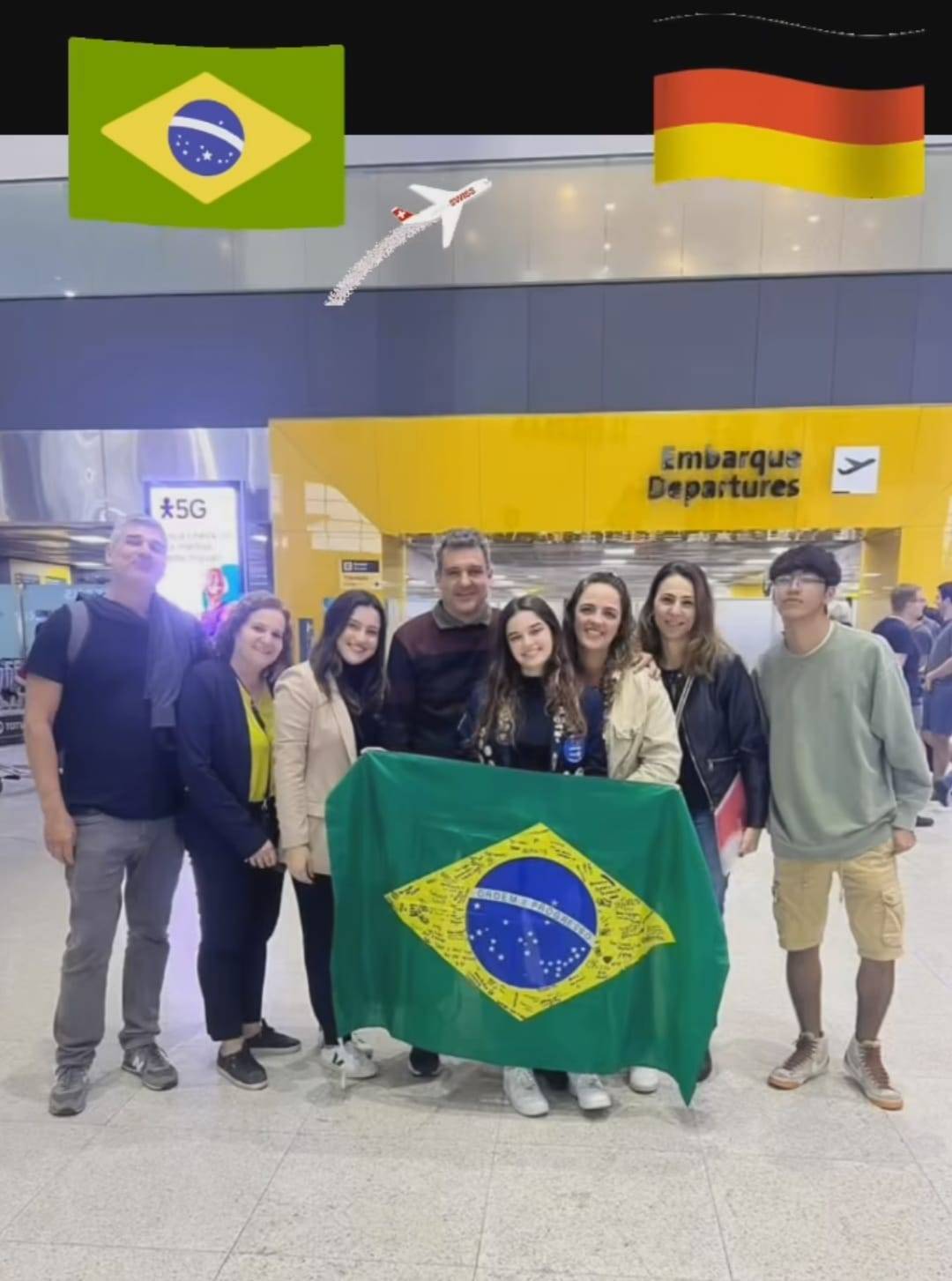 Rotaractiana embarca para Alemanha