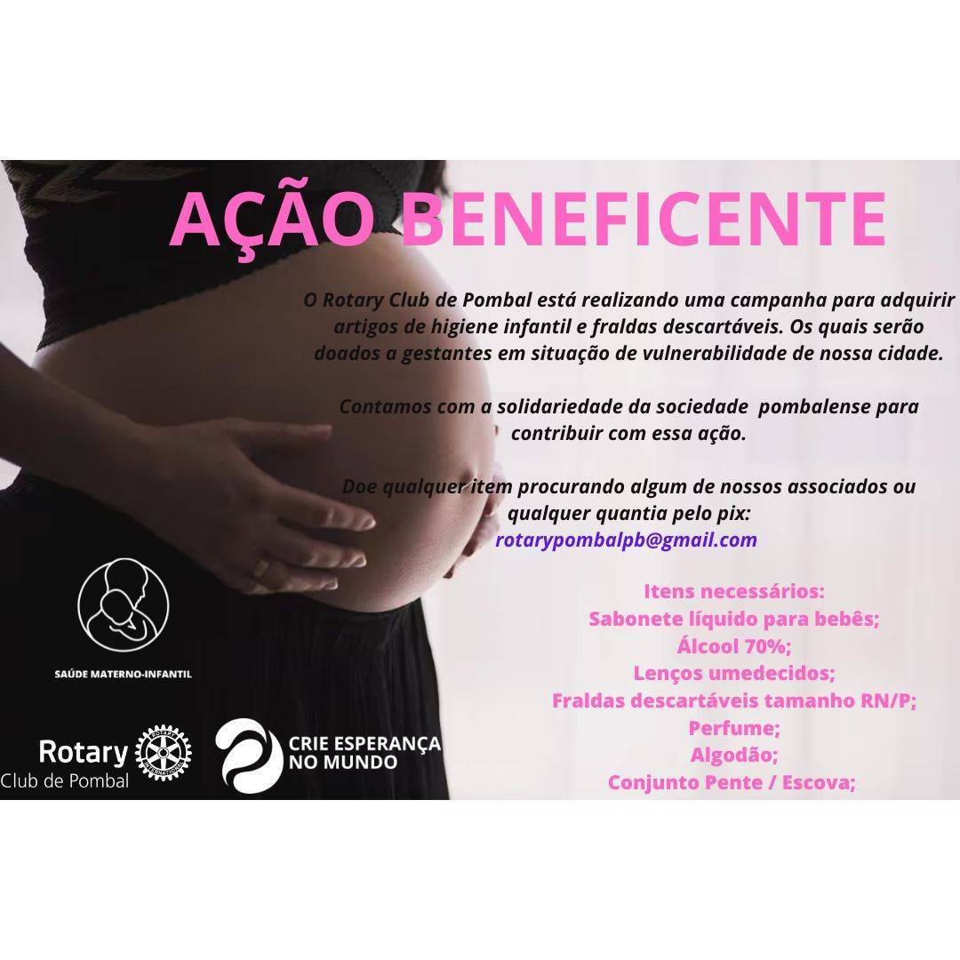 Ação Beneficente - Saúde Materno-Infantil