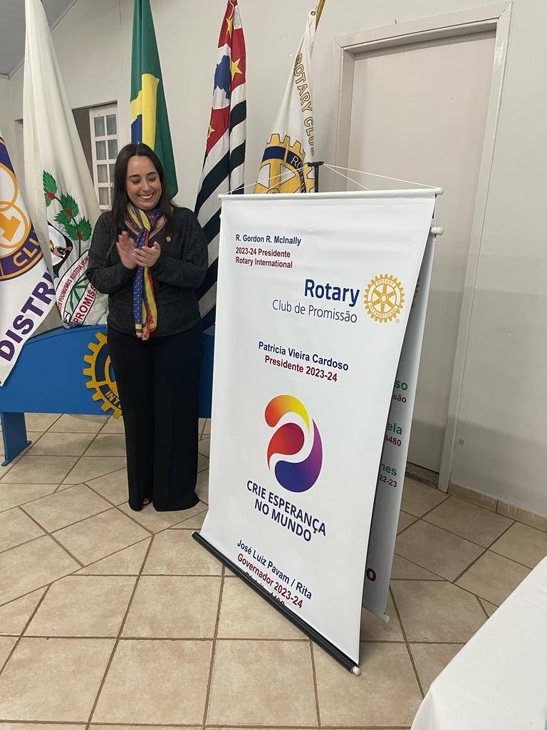 Transmissão de cargo e posse do Conselho Diretor do Rotary Club de Promissão