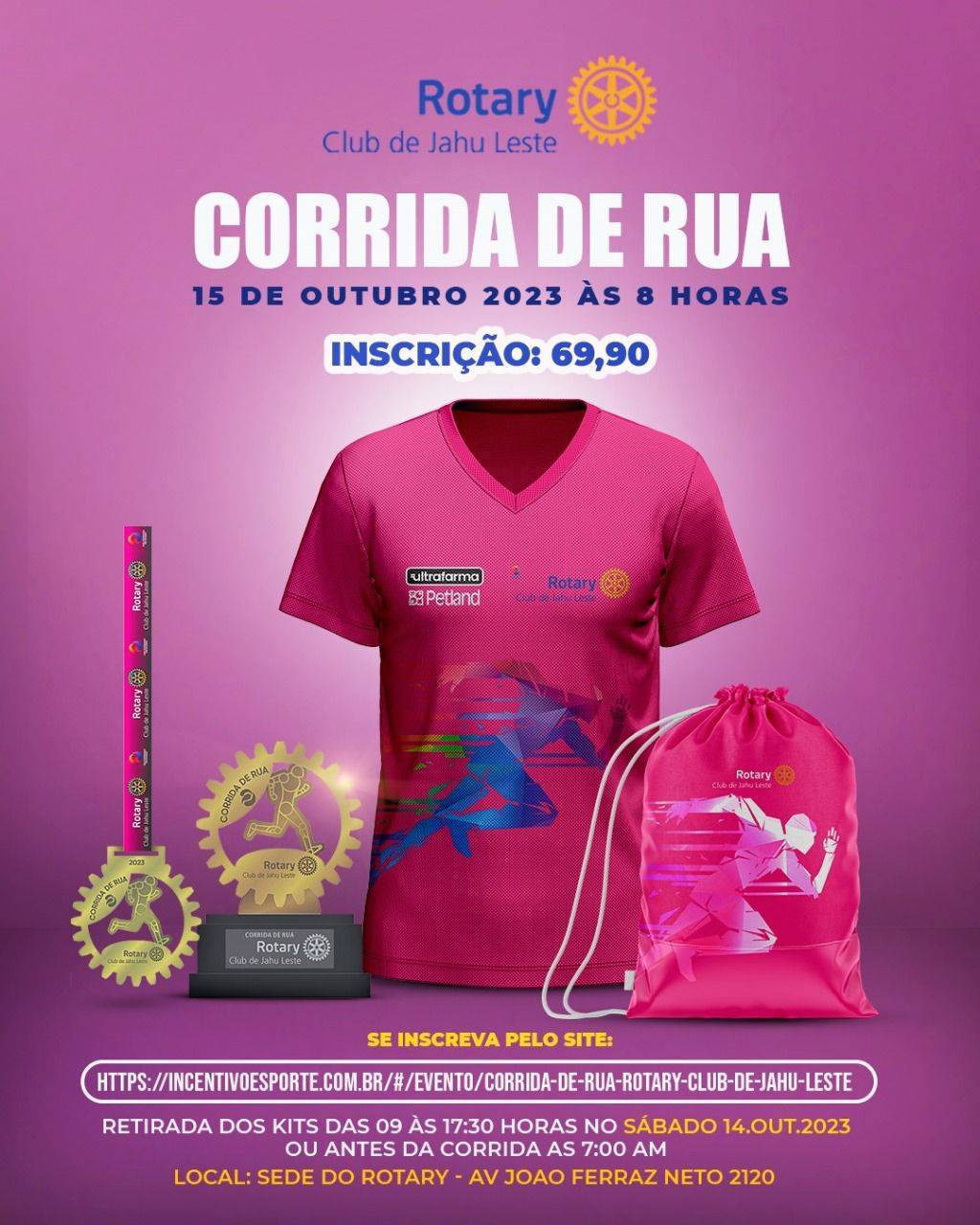 Vem aí 2ª Corrida de Rua do Rotary Club de Jahu Leste