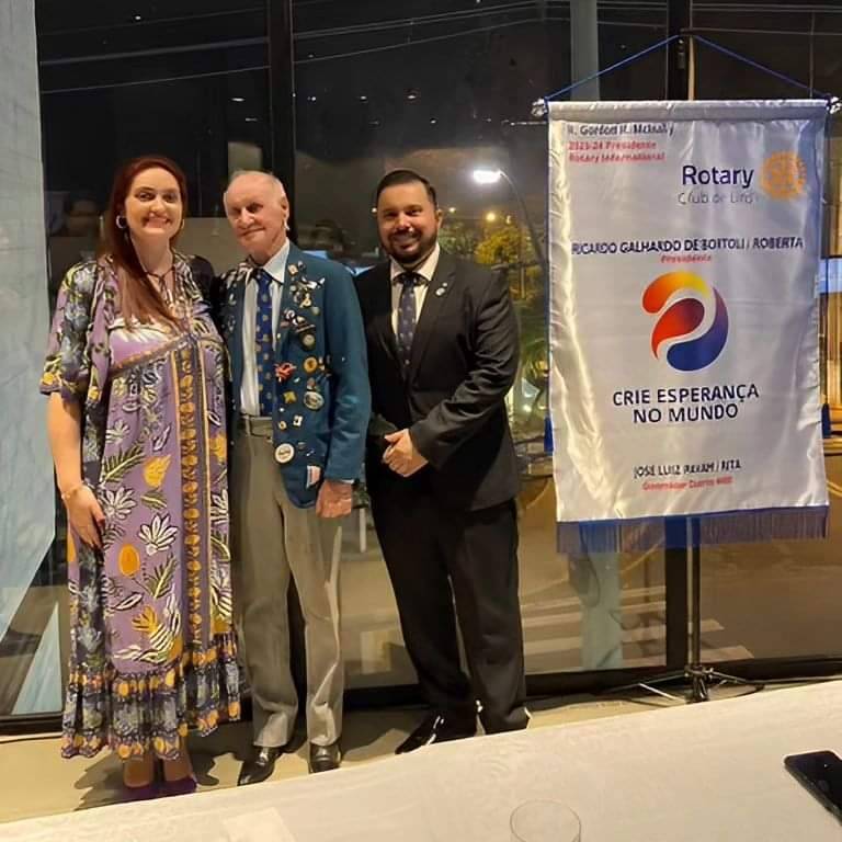 Título de Sócio Honorário do Rotary Club de Lins