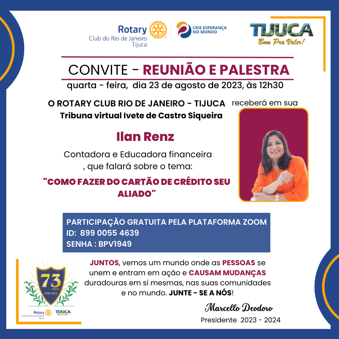 Por Siomara Castro Presidente da Comissão de Imagem Pública