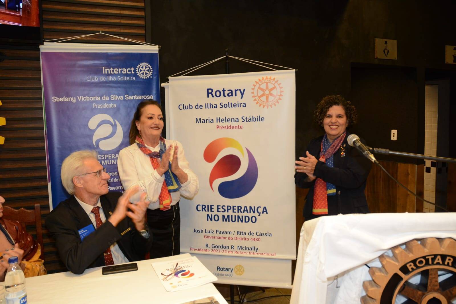 Rotary Club de Ilha Solteira realiza festiva de posse