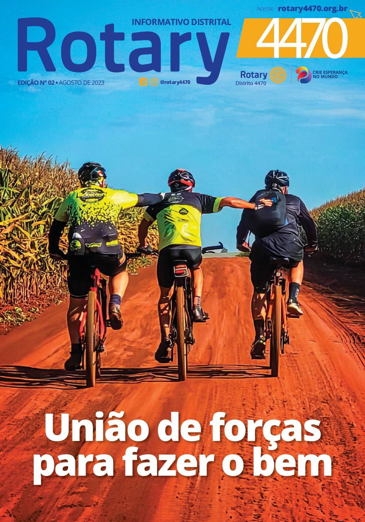 Informativo Rotário de AGOSTO/2023 - Numero 02 - Carta Mensal