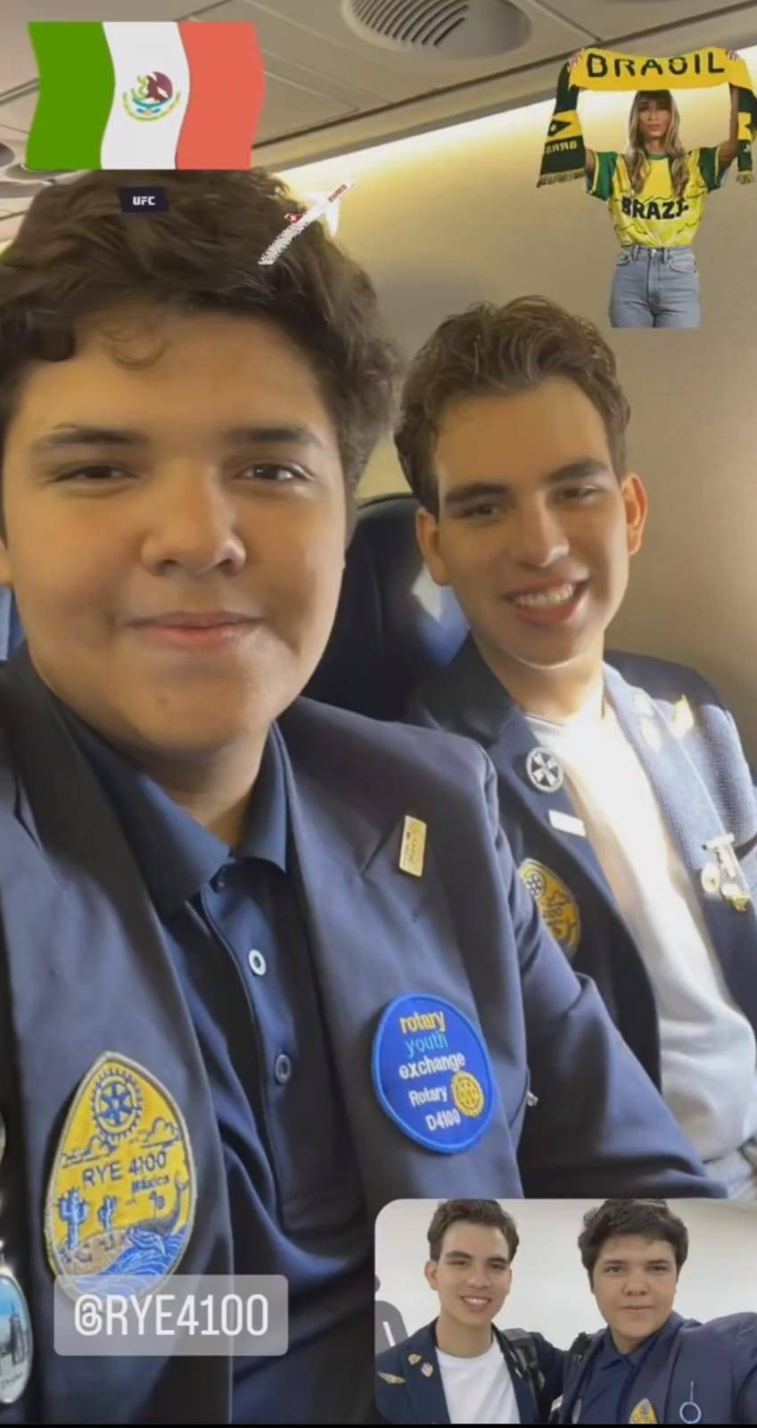 Chegadas e Partidas - Alberto e Mateo