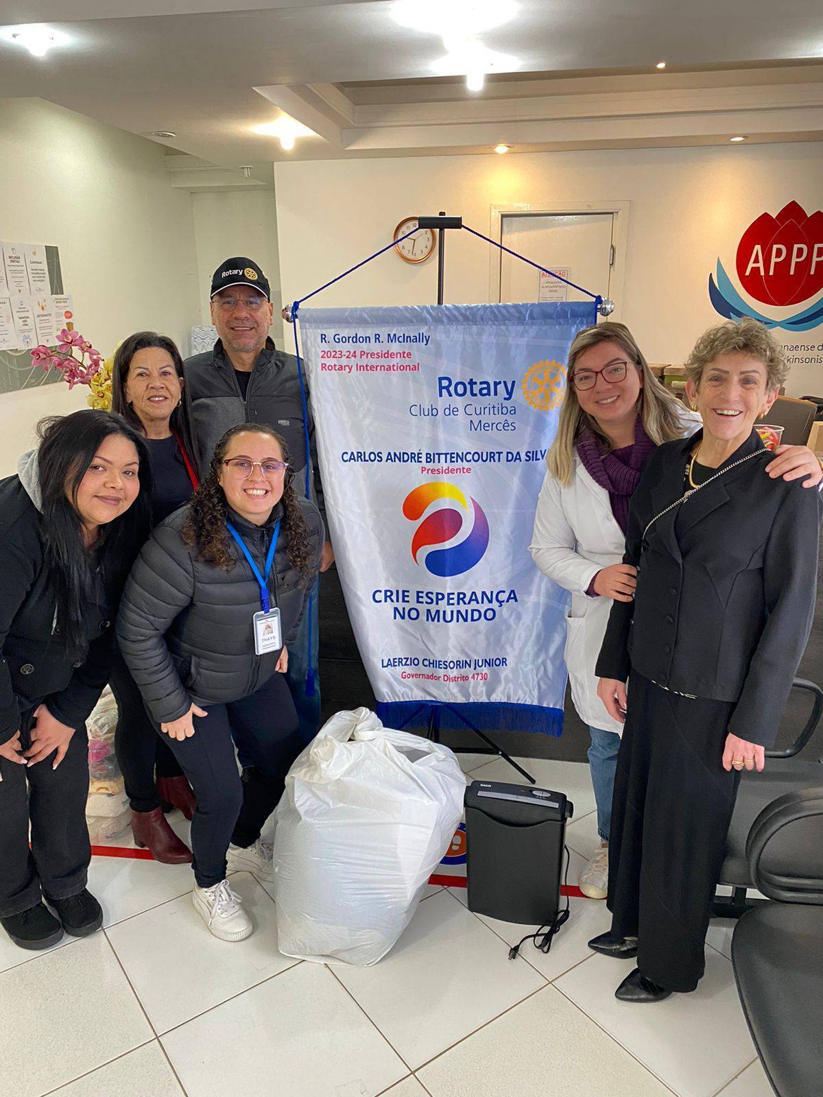 DOAÇÃO PARA ASSOCIAÇÃO PARKINSON PARANÁ