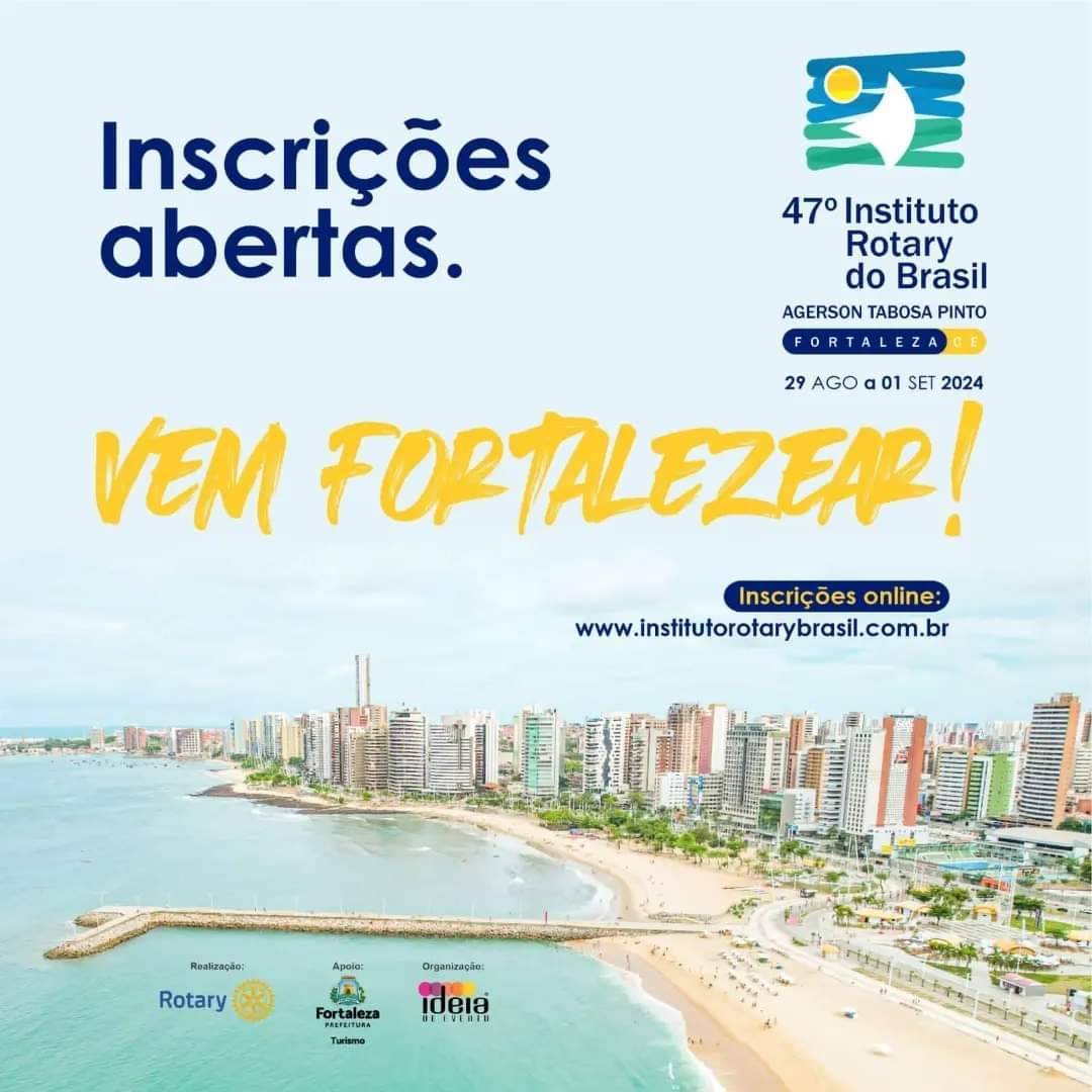 Inscrições abertas para o 47º Instituto Rotary Brasil