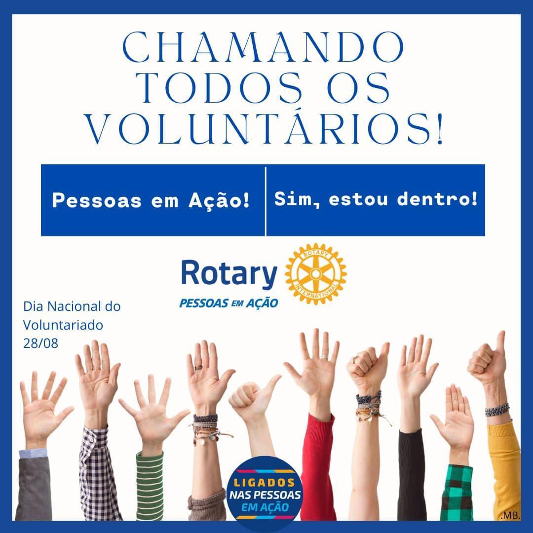 DIA NACIONAL DO VOLUNTARIADO !