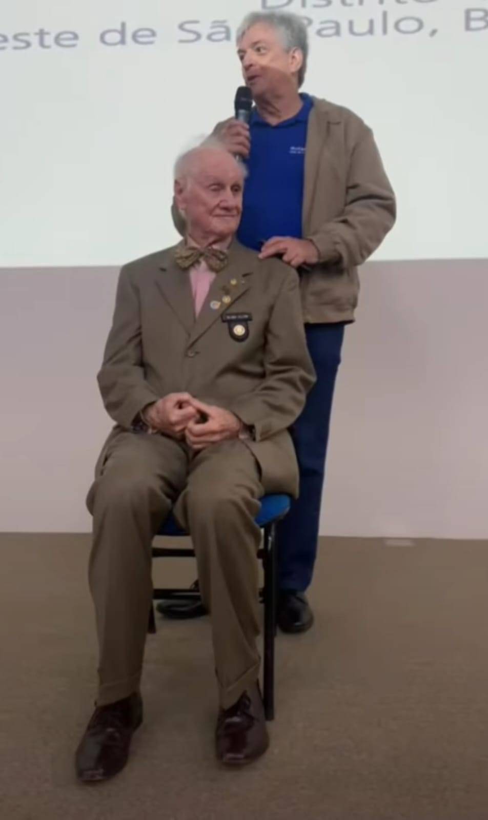 Apresentação do Chairman Honorário Pilton Felix Pereira