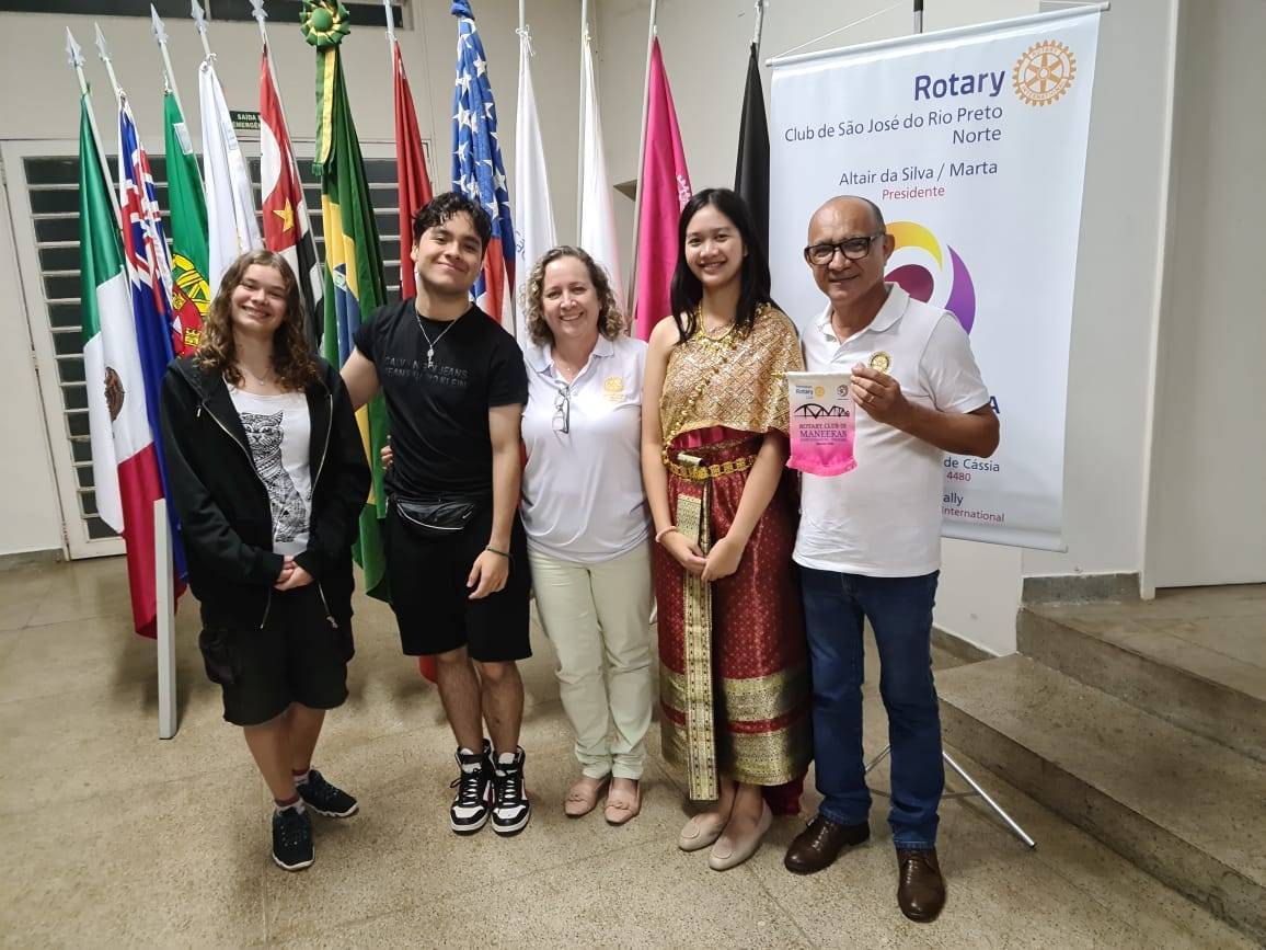  Rotary Club de São José do Rio Preto Norte recebe intercambistas