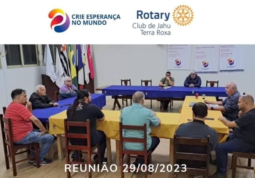Reunião Rotary Club de Jahu Terra Roxa