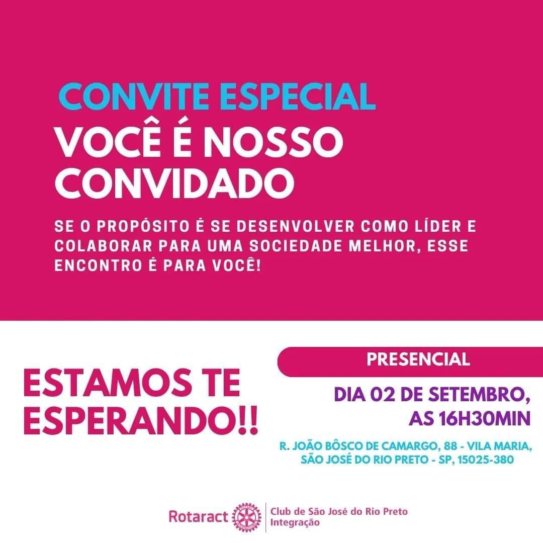 Convite - Venha se desenvolver como Líder 