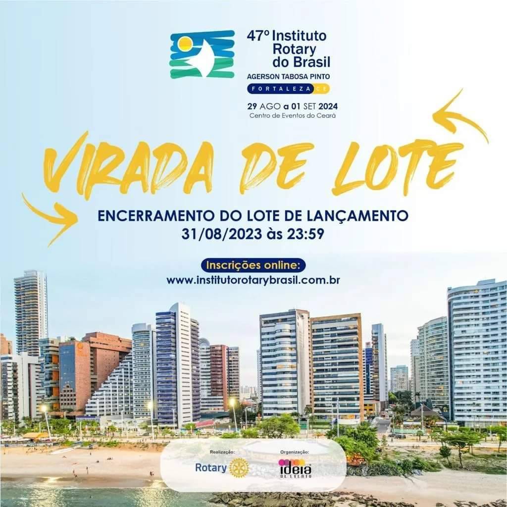 Inscrições para o 47º Instituto Rotary do Brasil