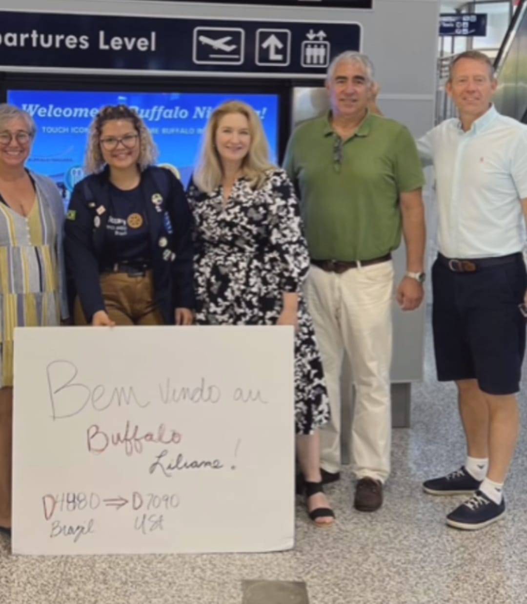 Liliane desembarca nos EUA