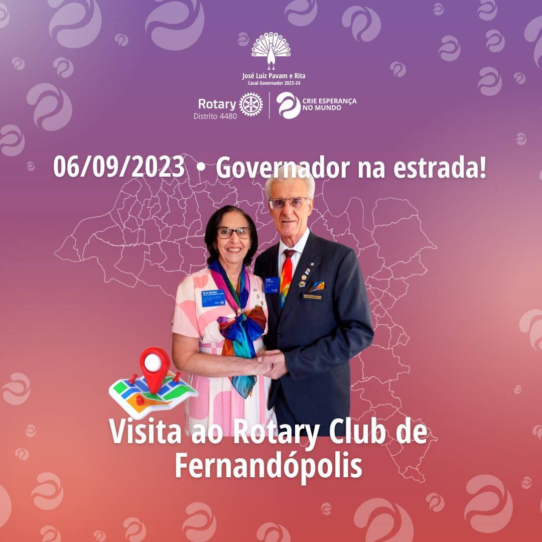 Governador na Estrada - Fernandópolis 