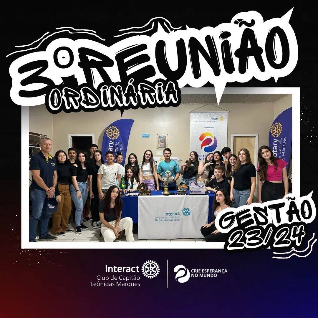 3º Reunião ordinária gestão 23/24