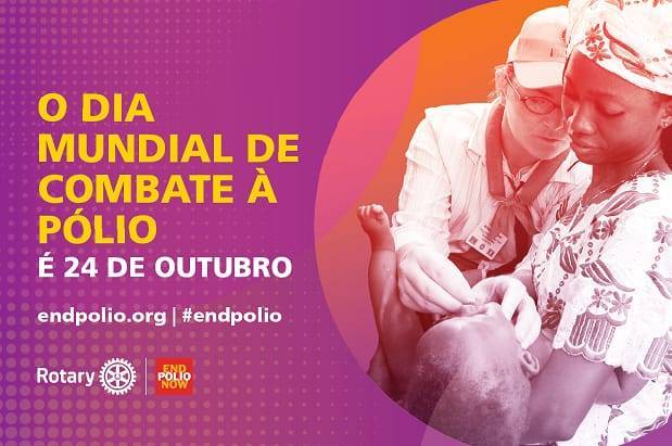 Como comemorar o Dia mundial de combate a Pólio