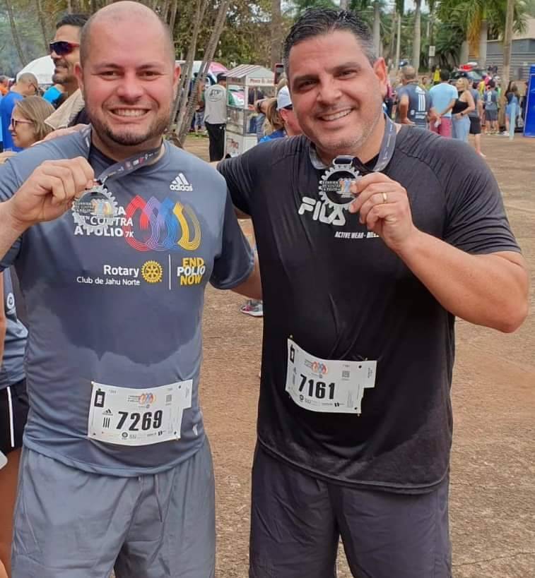 Corrida prol End Pólio Now pelo Rotary Club de Jahu Norte