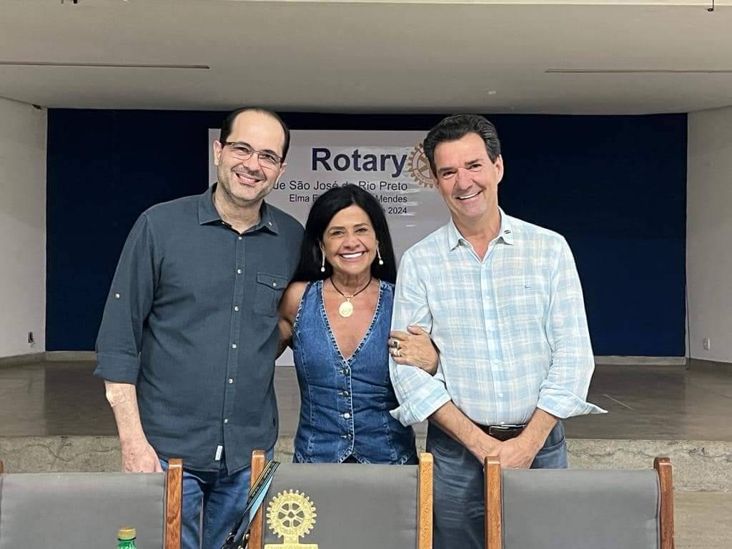 Reunião ordinária no Rotary Club de São José do Rio Preto
