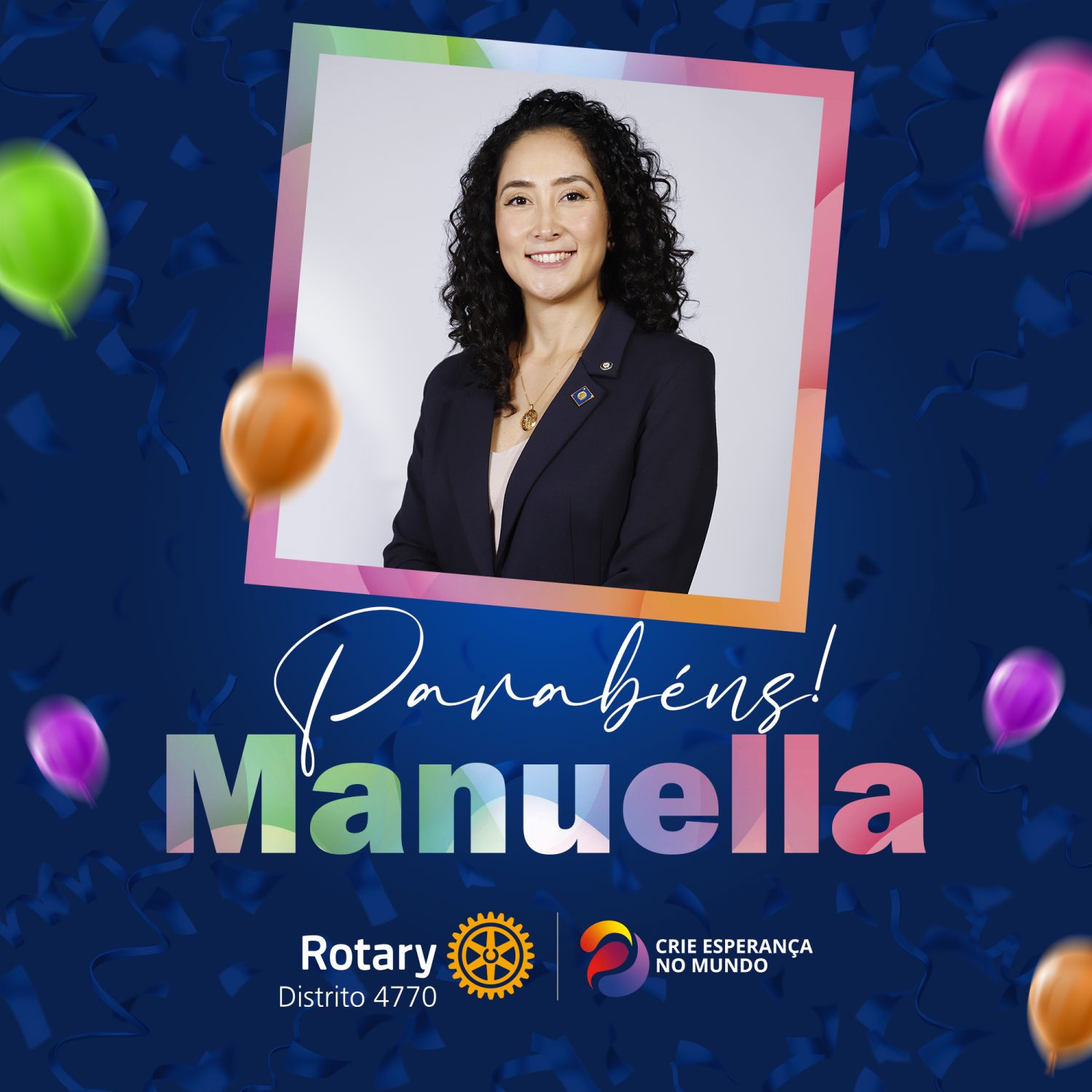 Hoje é o dia da nossa Governadora Manuella Keiko!