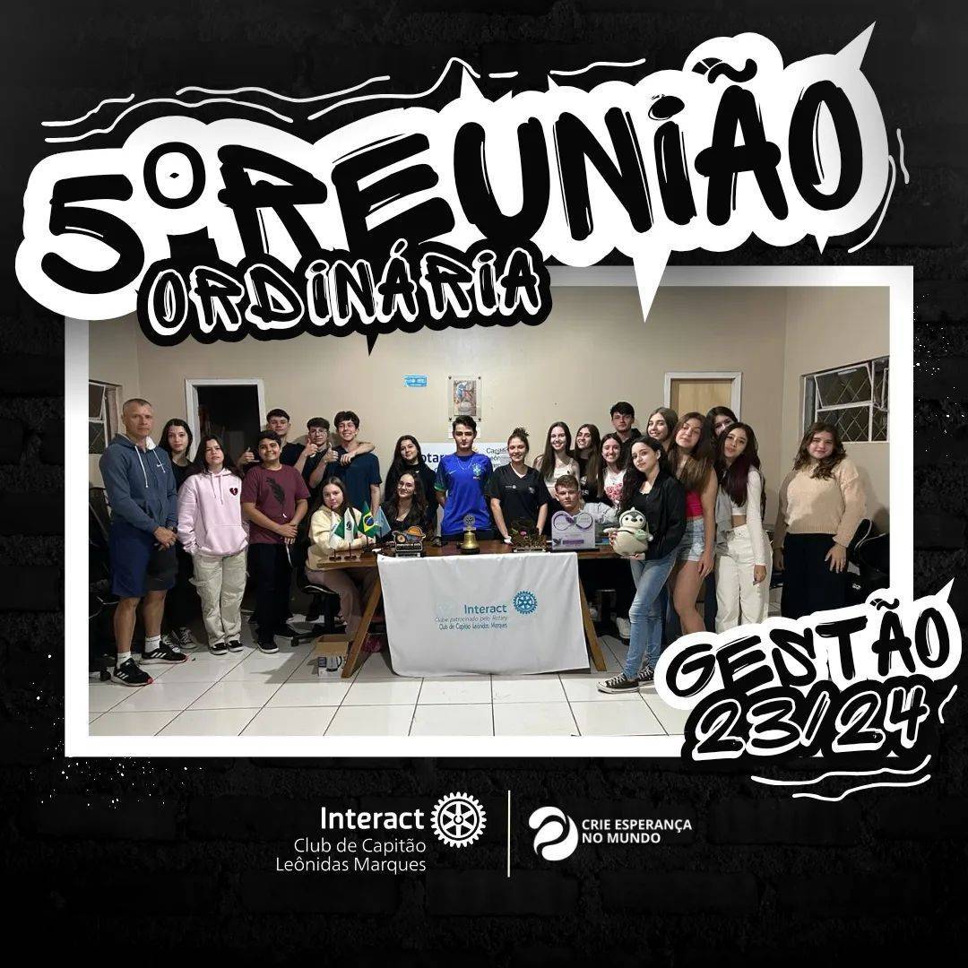 5º Reunião ordinária gestão 23/24   