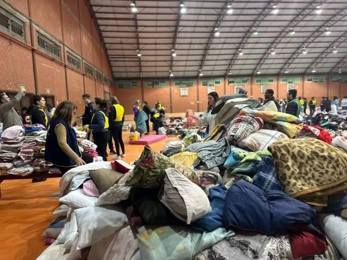 Voluntários no Rio Grande do Sul