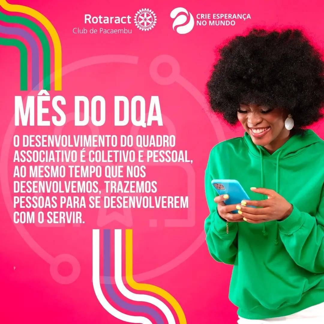 Agosto é o mês do Desenvolvimento do Quadro Associativo❗