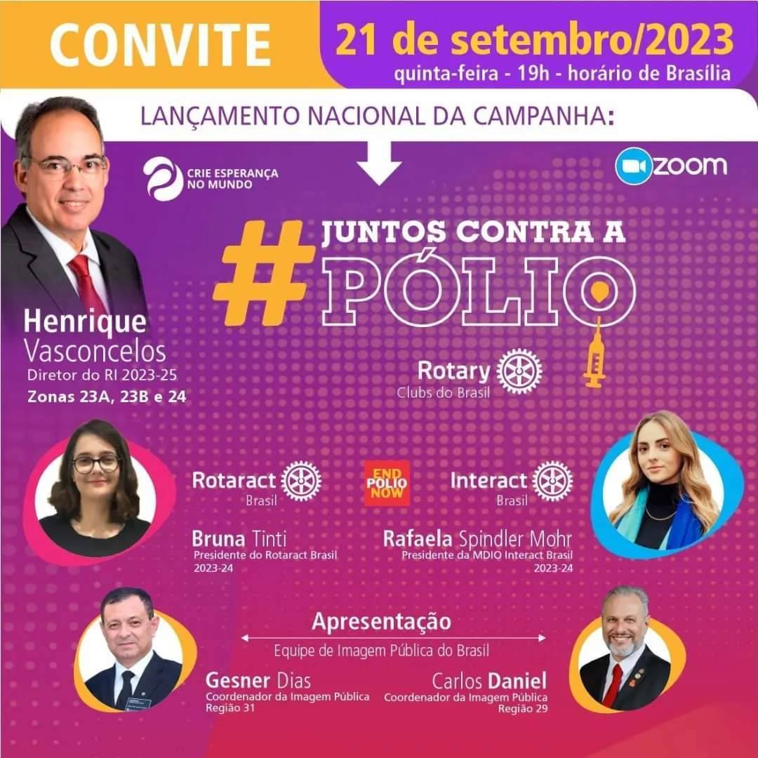 Lançamento de Campanha: Juntos contra a Polio