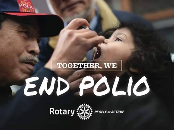 Trabalhos para erradicação da Pólio