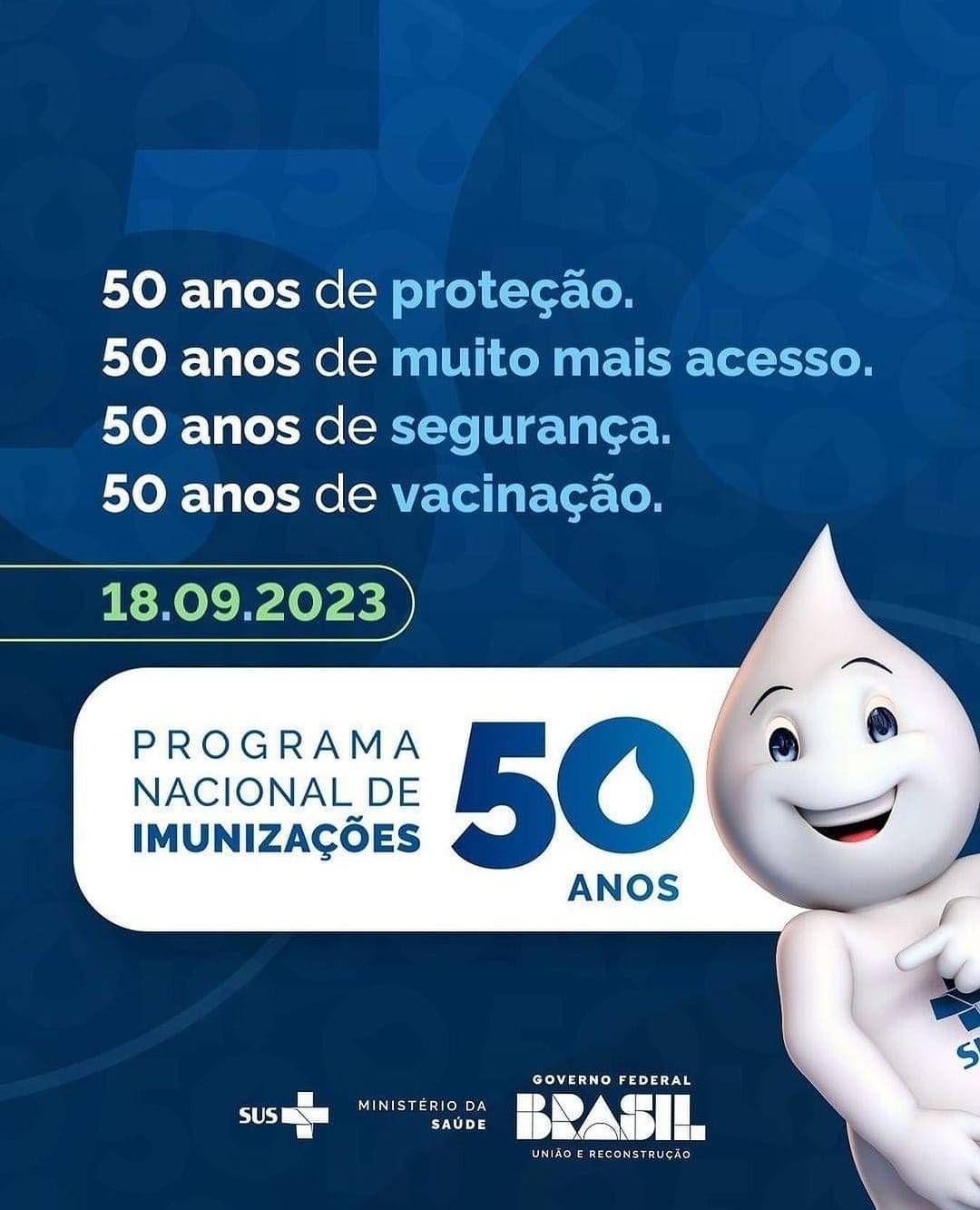 50 Anos Programa Nacional de Imunização 